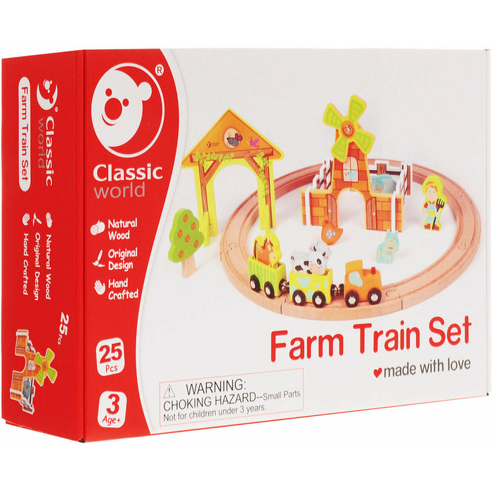 Classic World | Farm Train Set