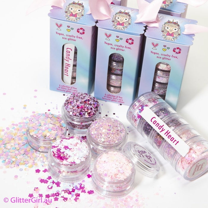 Glitter Collection 5 pack | Candy Heart