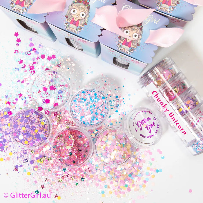 Glitter Collection 5 pack | Chunky Unicorn