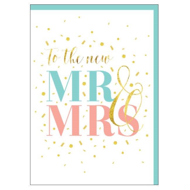 Wedding Card Mr & Mrs