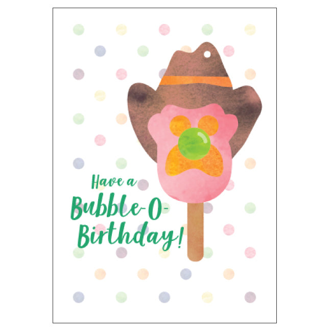 Birthday Card - Cowboy IceCream
