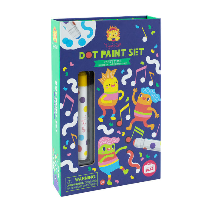 Tiger Tribe | Dot Paint Set | Party Time