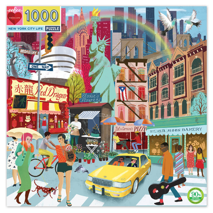 eeBoo 1000 pc puzzle | New York Life