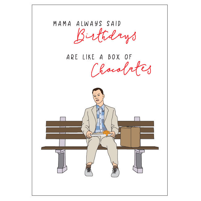 Birthday Card - Forrest Gump