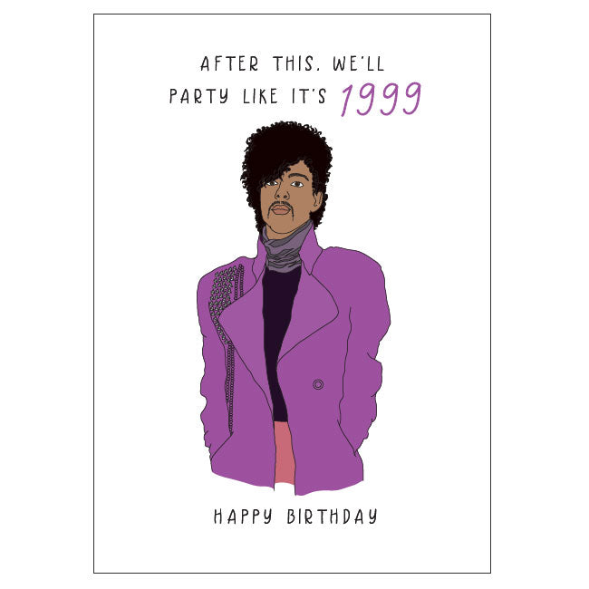 Birthday Card - Prince
