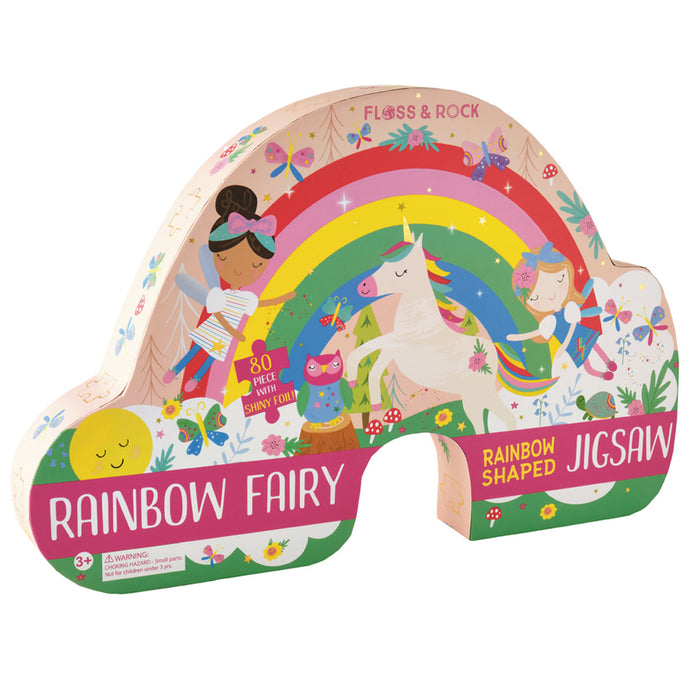 Floss & Rock | Puzzle | 80pc Rainbow Fairy