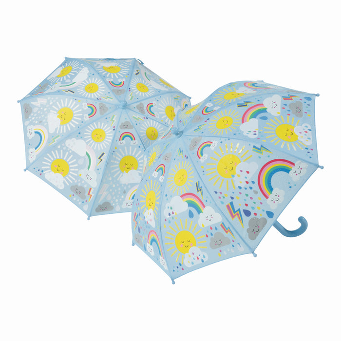 Umbrella | Children | Colour Changing | Sun & Clouds