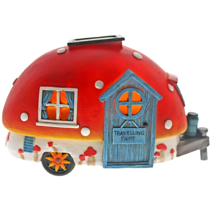 Fairy Solar House | Fairy Caravan | Red