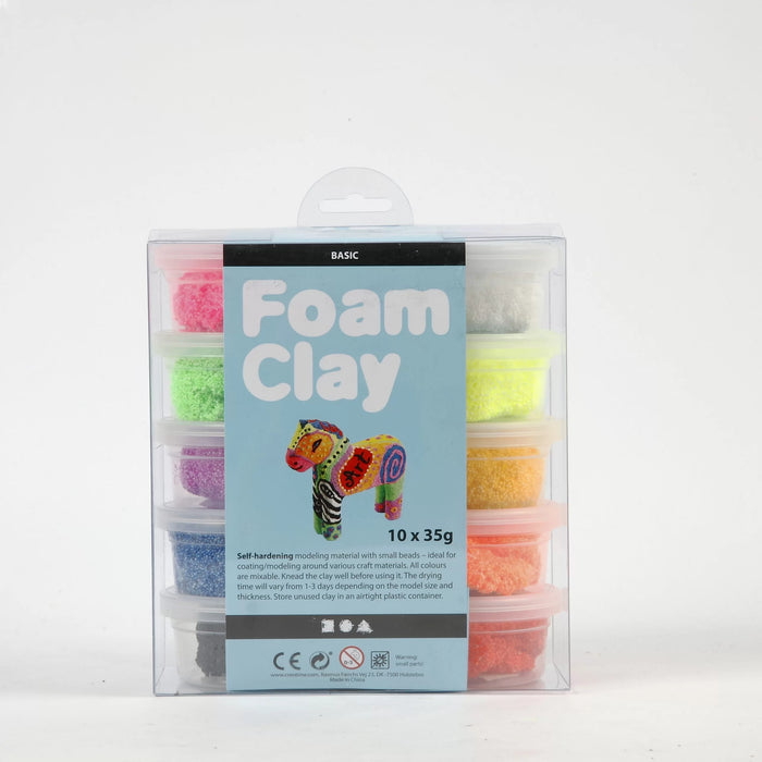 Creativ Company | Foam Clay 10 x 35g