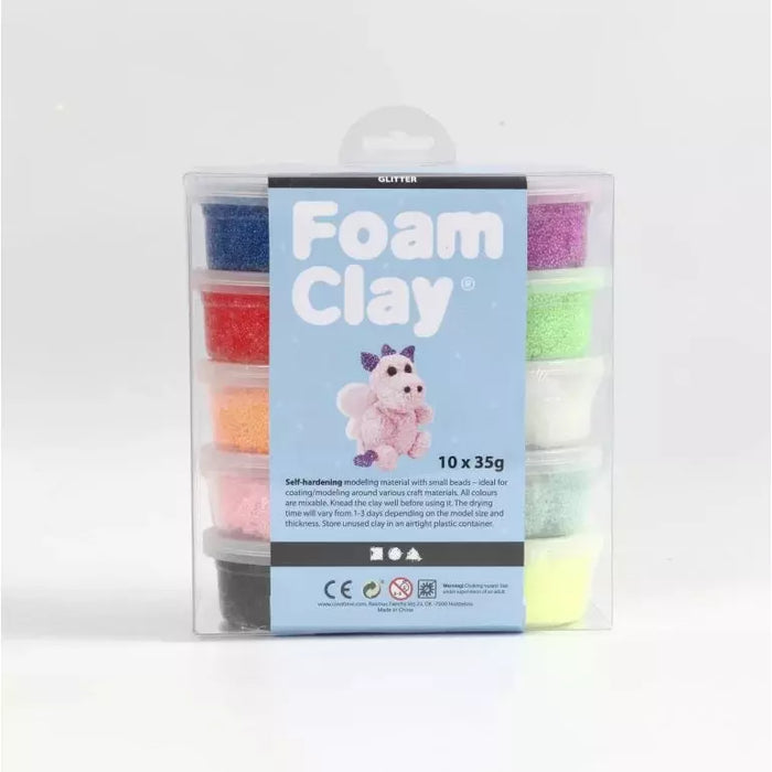 Creativ Company | Foam Clay 10 x 35g
