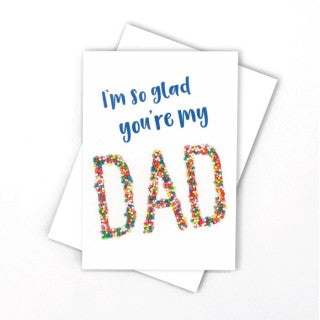 Father's Day Card | Freckle Dad — Delightful Rainglow