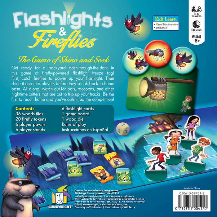 Gamewright Game | Flashlights & Fireflies