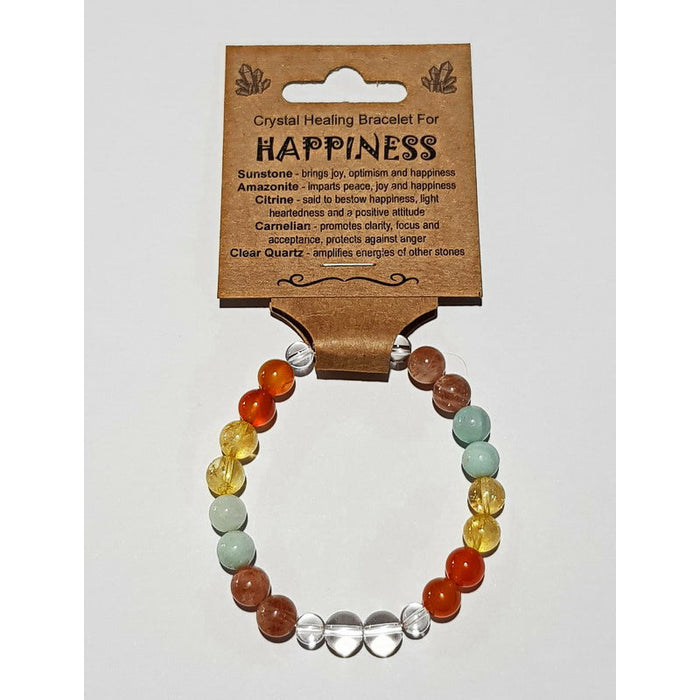 Crystal Healing Bracelet | Happiness