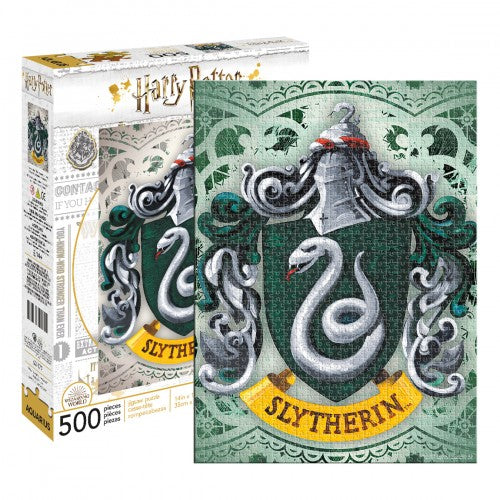 Aquarius 500pc Puzzle | Harry Potter Crest Slytherin