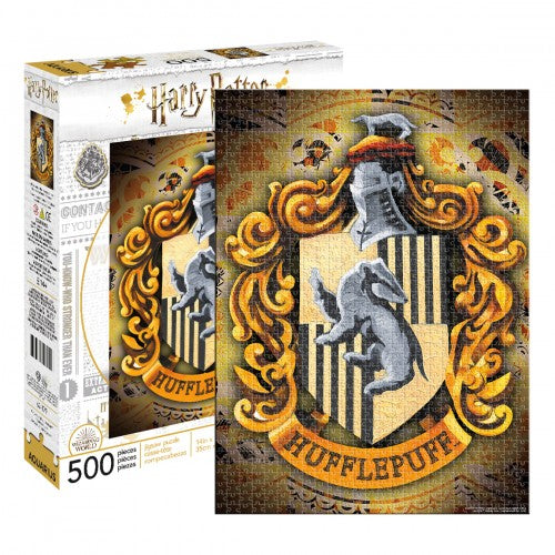 Aquarius 500pc Puzzle | Harry Potter Crest Hufflepuff