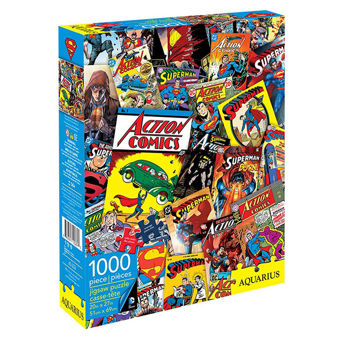 Aquarius 1000pc Puzzle | DC Superman Comics