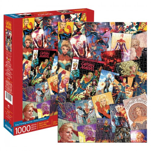 Aquarius 1000pc Puzzle | Marvel Captain Marvel Comics