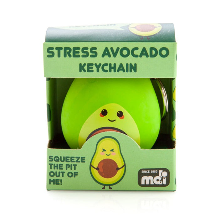Key Chain | Stress Relief | Avocado