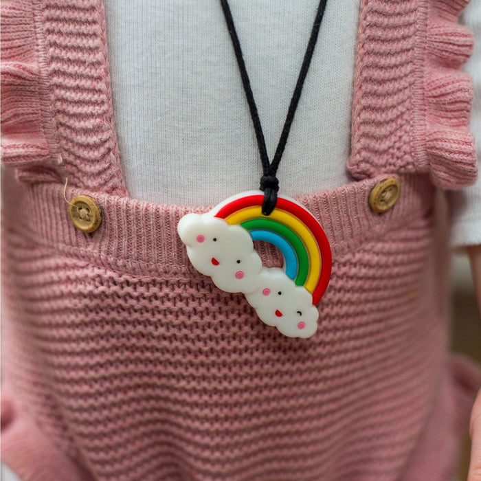 Jellystone | Chew Pendant | Rainbow