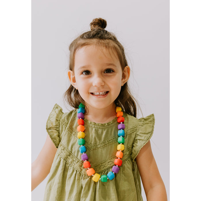 Jellystone | Necklace | Princess & the Pea - Rainbow Bright