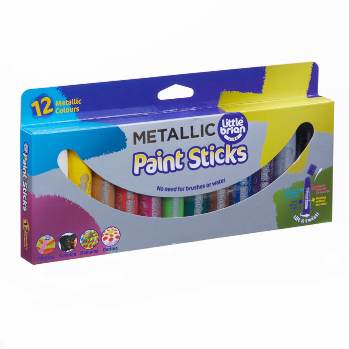 Little Brian Paint Sticks | Metallic 12