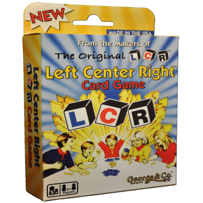 LCR | Left Centre Right | Card Game