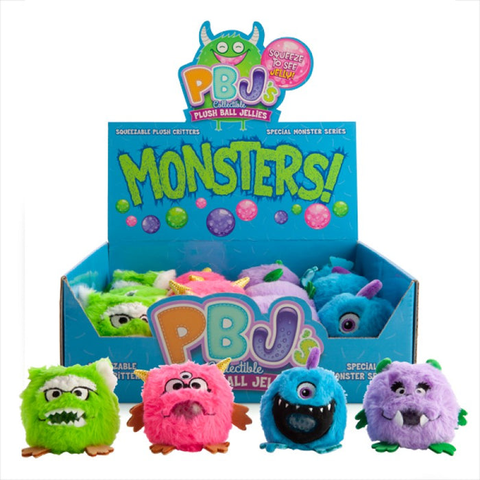 PBJ | Plush Ball Jellies | Monsters