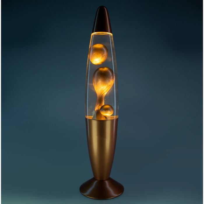 Lava Lamp | Metallic Motion | Gold