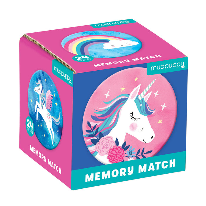 Mudpuppy Memory Match | Unicorn