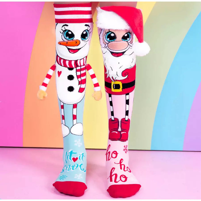 Madmia Socks | Santa & Snowman