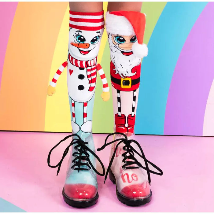 Madmia Socks | Santa & Snowman