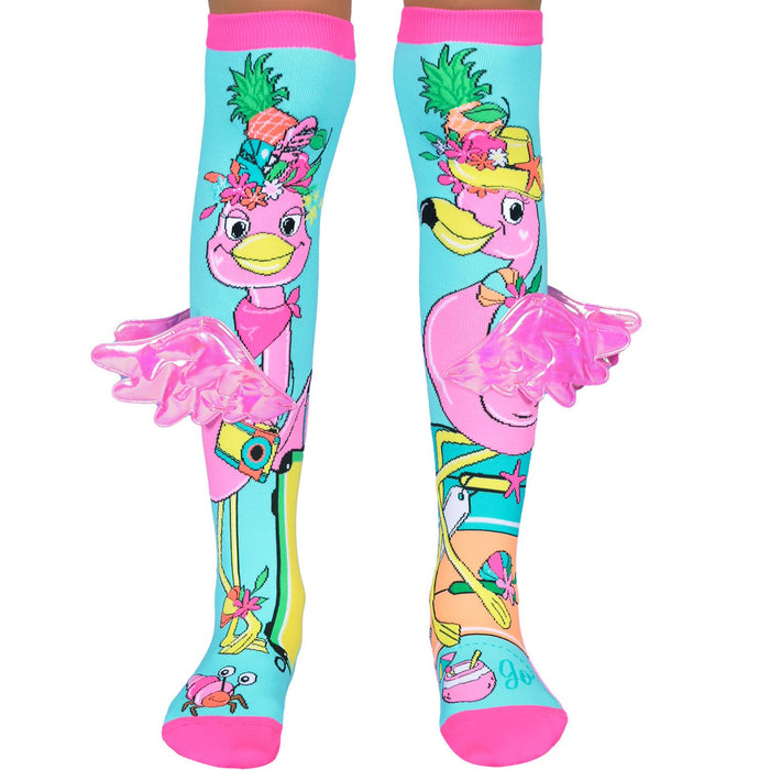 Madmia Socks | Holiday Vibes Flamingo