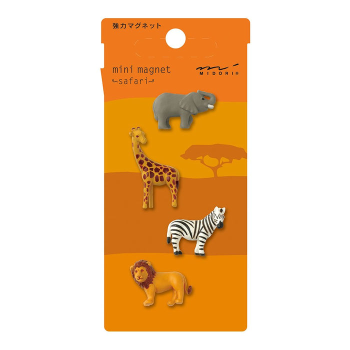 Mini Magnet Set | Safari | 4 pack