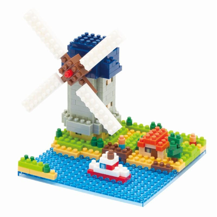 Nanoblock Medium Molen Kinderdijk-Elshout (Windmill)
