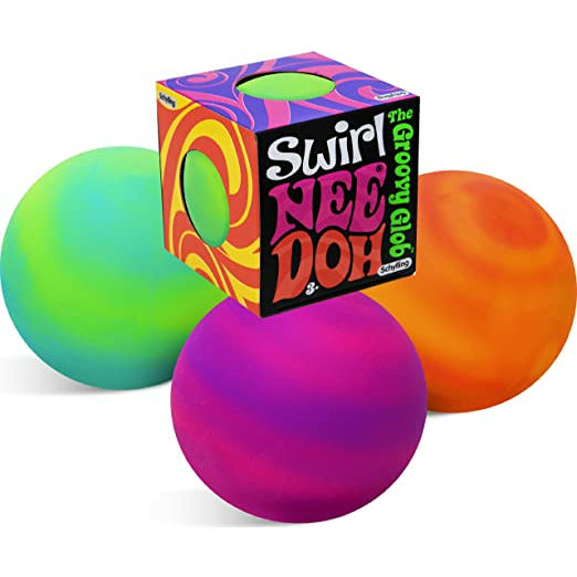 NeeDoh Ball | Groovy Glob Swirl