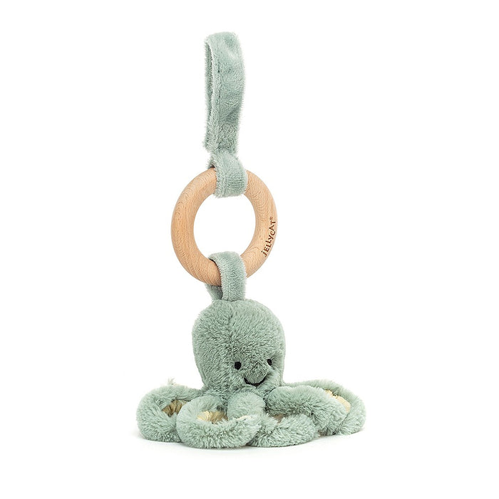 Jellycat | Wooden Ring Toy | Odyssey Octopus