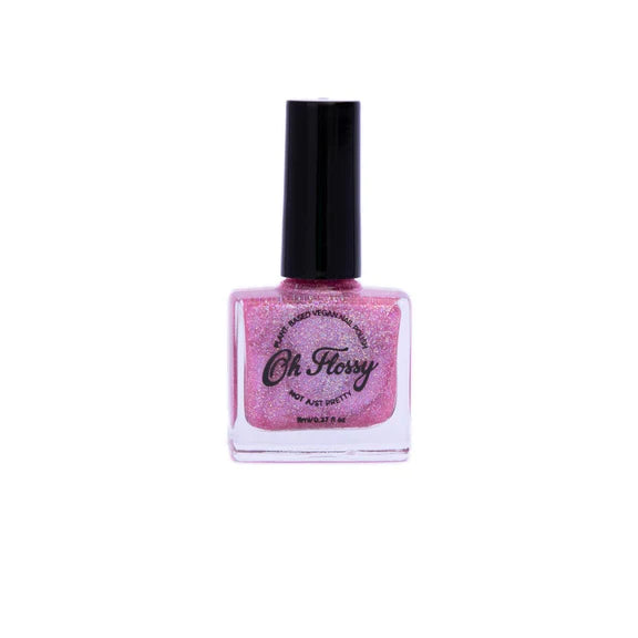 Oh Flossy | Nail Polish | Pink Glitter