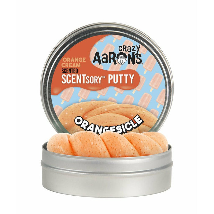 Crazy Aaron's Thinking Putty Scented | Scentsory | Orangesicle