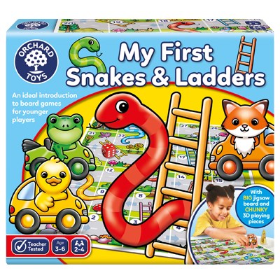 Orchard Toys Game | My First Snakes and Ladders