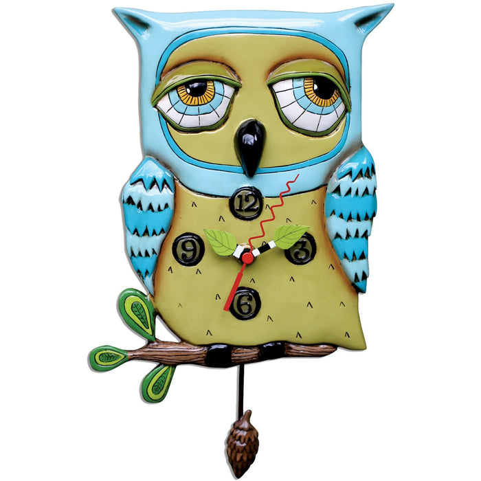 Allen Designs | Clock | Old Blue Owl
