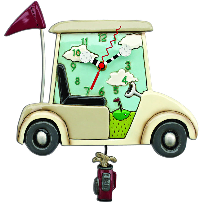 Allen Designs | Clock | Golf Cart