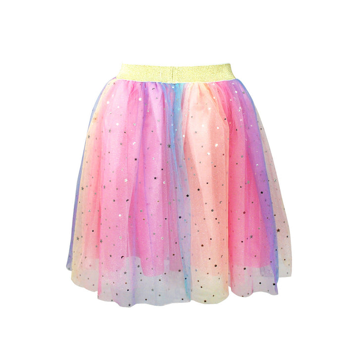 Pink Poppy | Pastel Rainbow Skirt