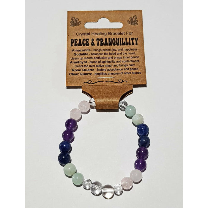 Crystal Healing Bracelet | Peace & Tranquillity