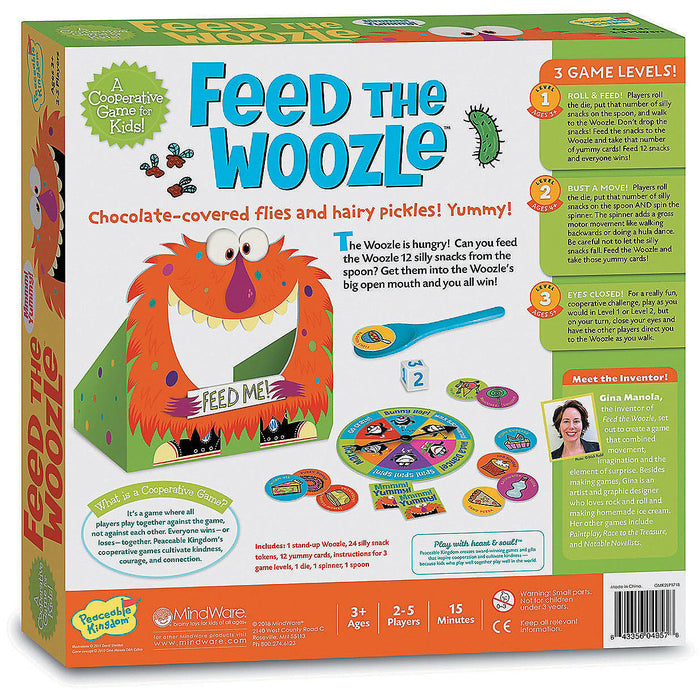 Peaceable Kingdom Game | Feed the Woozle