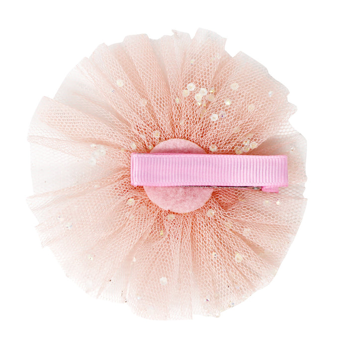 Pink Poppy | Hair Clip - Pirouette Glitter Star Tulle