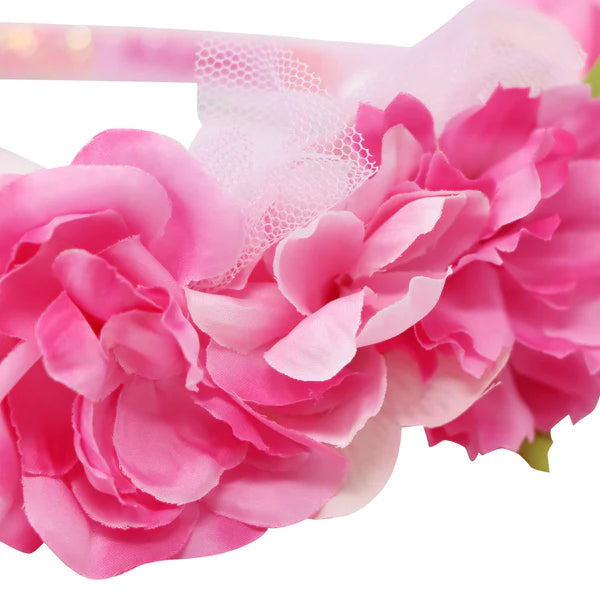 Pink Poppy | Headband - Floral Pink