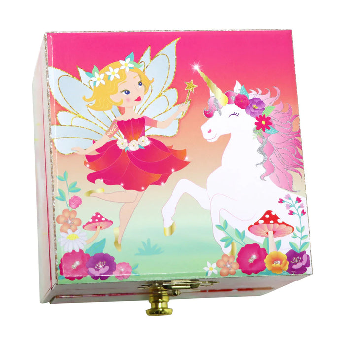 Pink Poppy | Musical Jewellery Box | Fairy / Unicorn - Small