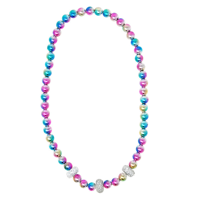 Pink Poppy |  Necklace - Galaxy Pearl
