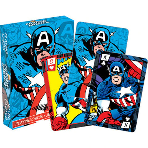 Playing Cards | Marvel | Captain America