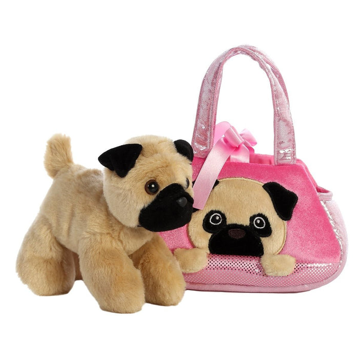 Fancy Pals | Pup in Pink Pug Bag